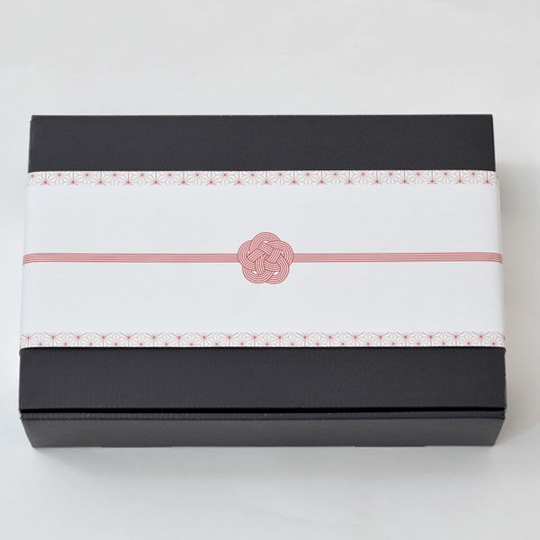 ギフトラッピング クラフトボックス Black