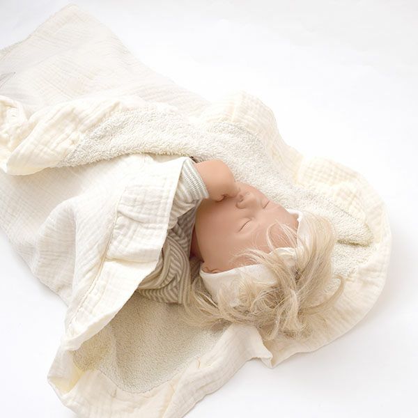 オーガニックコットン テリーおくるみTOQUILLA