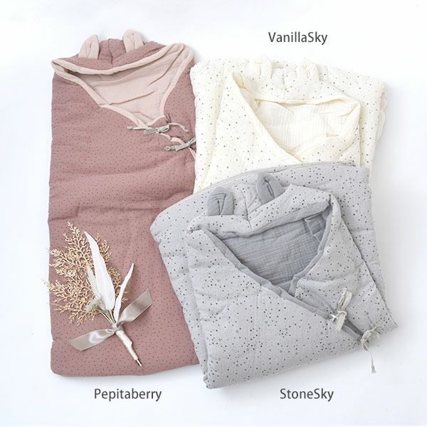 オーガニックコットン エンジェルおくるみBAMBI