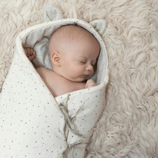 オーガニックコットン エンジェルおくるみBAMBI