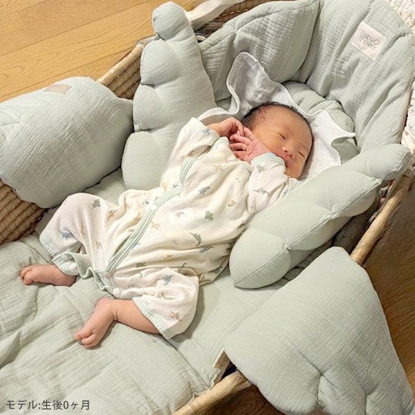 オーガニックコットン エンジェルバスケットリネンセット