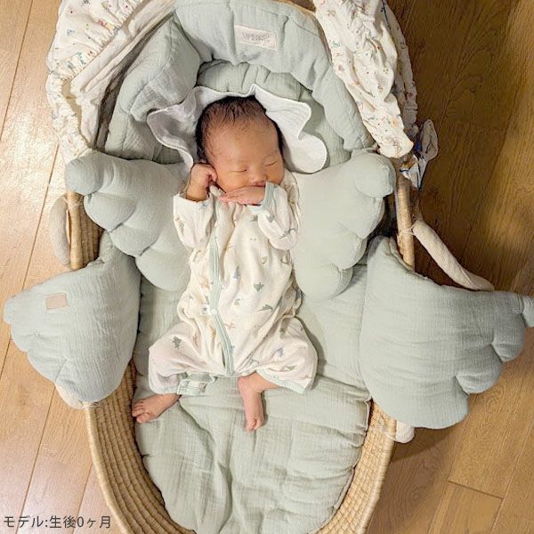 オーガニックコットン エンジェルバスケットリネンセット