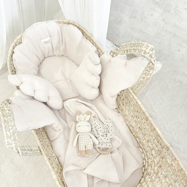 オーガニックコットン エンジェルバスケットリネンセット