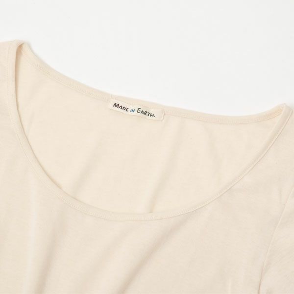 オーガニックコットン 薄手ロングスリーブインナー