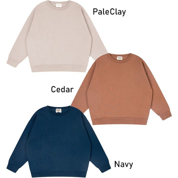 オーガニックコットン キッズ スウェットシャツMalo