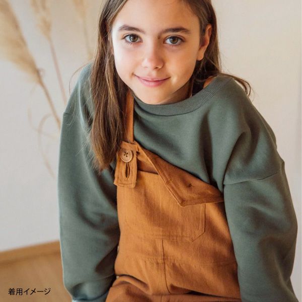 オーガニックコットン キッズ スウェットシャツMalo