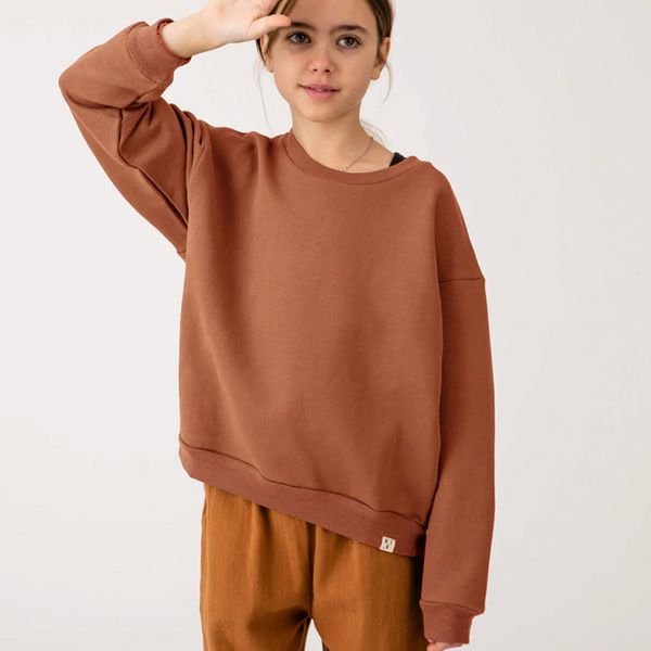 オーガニックコットン キッズ スウェットシャツMalo