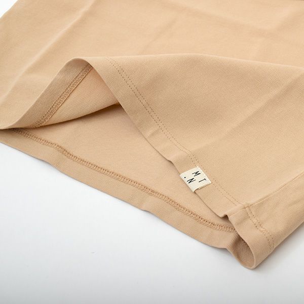 オーガニックコットン ベーシッククロップトップ