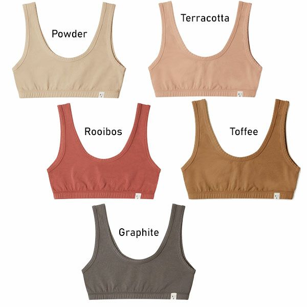 オーガニックコットン ベーシックブラ