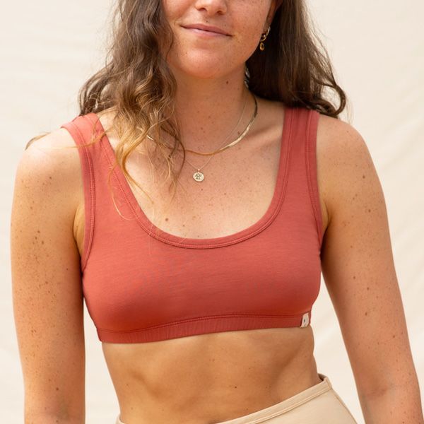 オーガニックコットン ベーシックブラ