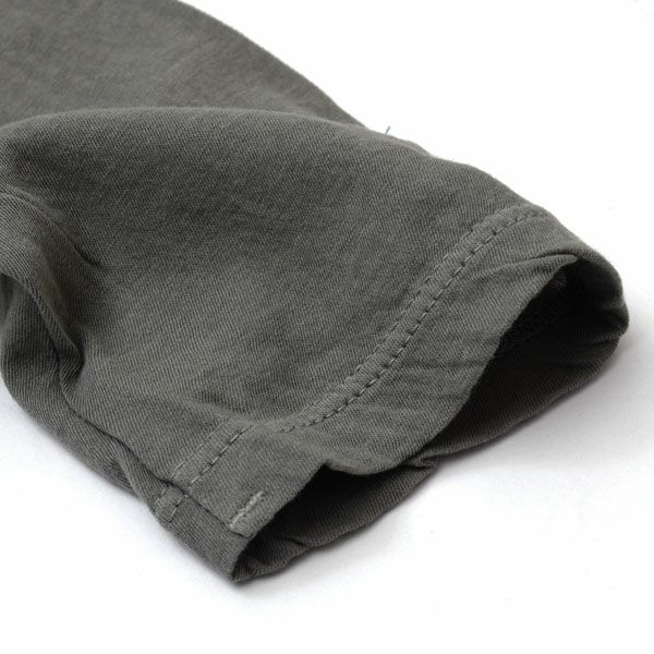 オーガニックコットン 薄地天竺 長袖カットソー