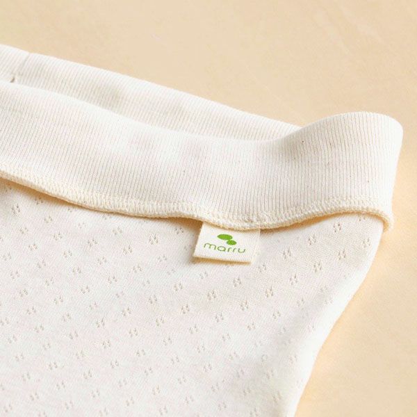 オーガニックコットン レギンス アイレット