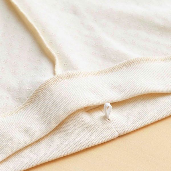 オーガニックコットン レギンス アイレット