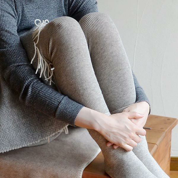 オーガニックコットン&ヤクリブレギンス