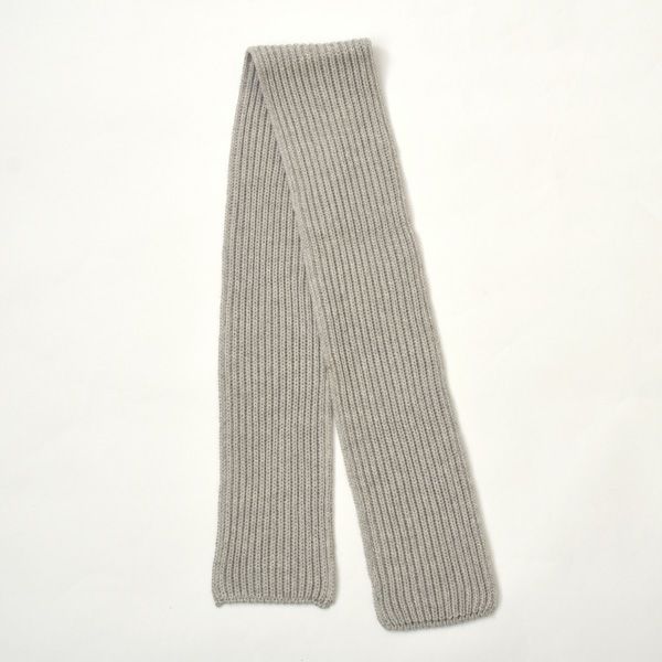 オーガニックコットン&ヤクショートマフラー