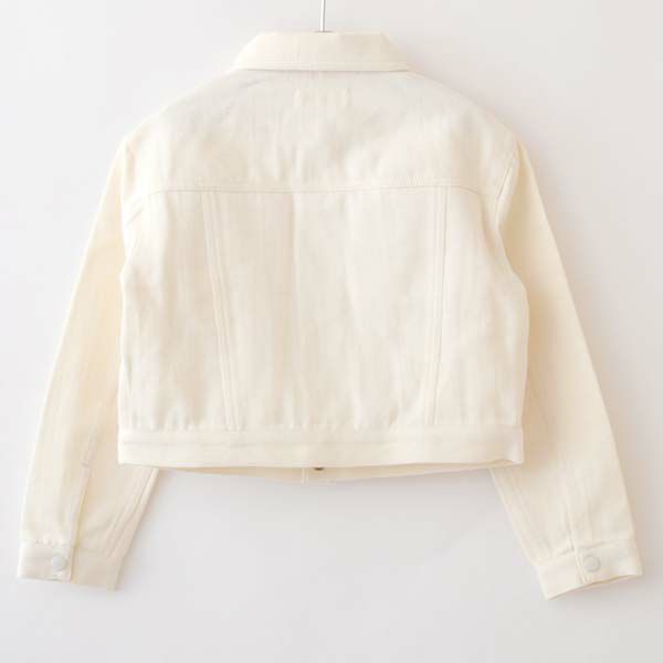 オーガニックコットン キッズデニムジャケット