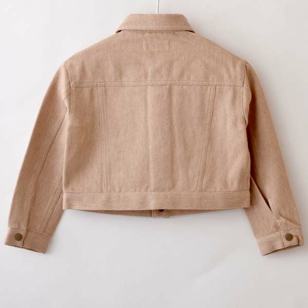 オーガニックコットン キッズデニムジャケット