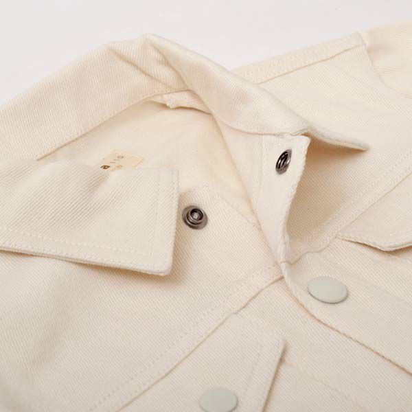 オーガニックコットン キッズデニムジャケット