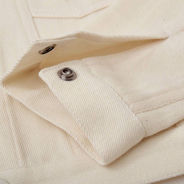 オーガニックコットン キッズデニムジャケット