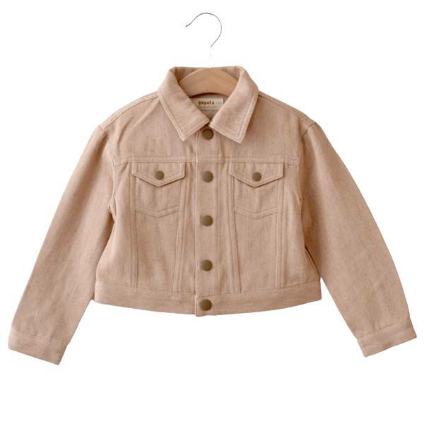 オーガニックコットン キッズデニムジャケット