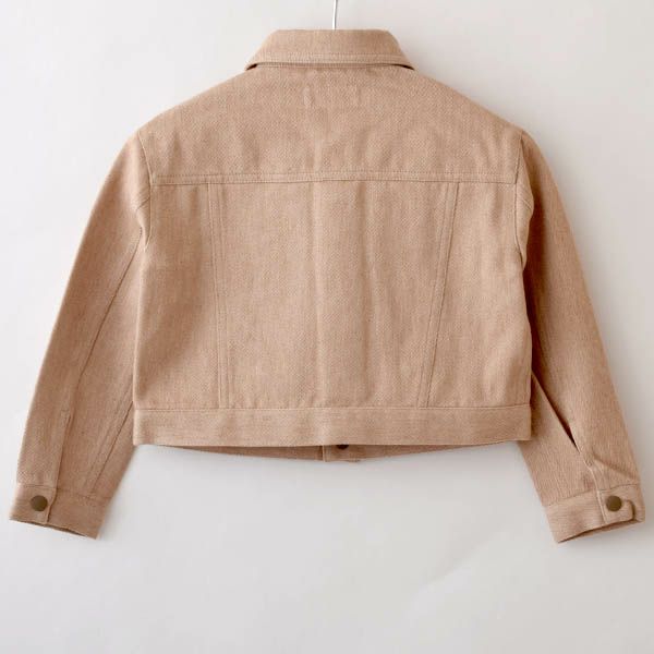 オーガニックコットン キッズデニムジャケット