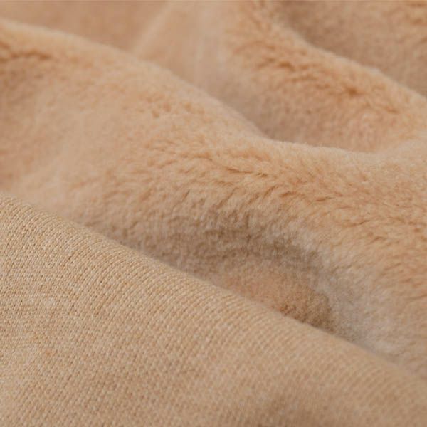 オーガニックコットン キッズフード付きファーコート