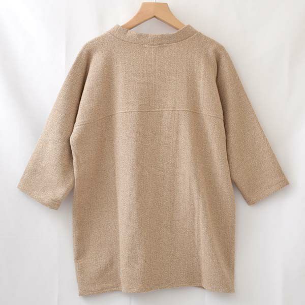 【SALE／10%OFF】 オーガニックコットン メロンフェザードチュニック