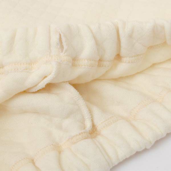 オーガニックコットン キルティングハーフパンツ