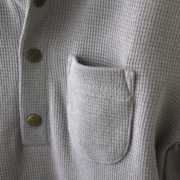 オーガニックコットン キッズサーマルラウンジセット（長袖）