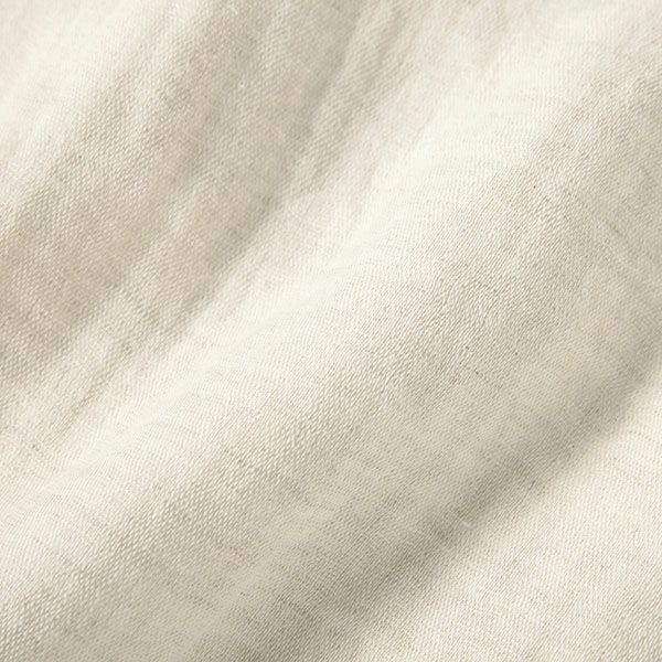 オーガニックコットン&リネン ベビーダブルガーゼコンビ肌着 グレー 70-80