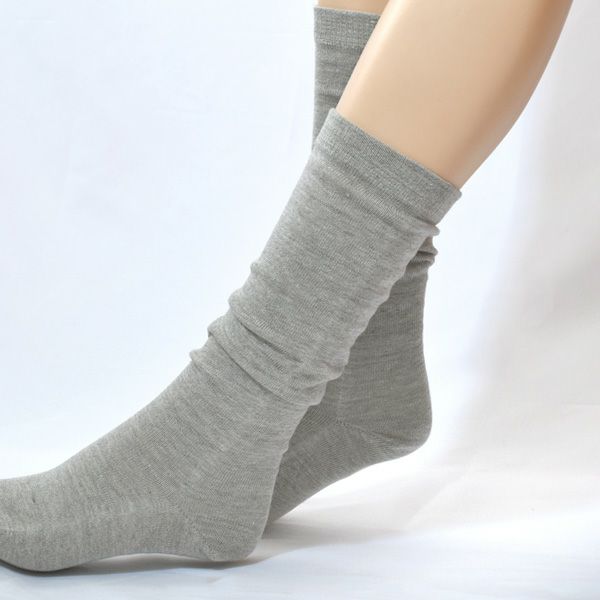 オーガニックコットン綿100%5本指ハイソックス