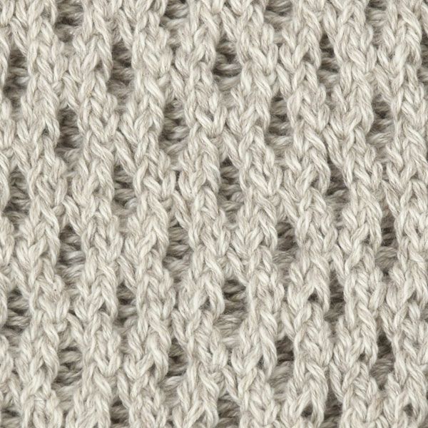 オーガニックコットン＆ヤクリネン メッシュ編みベスト