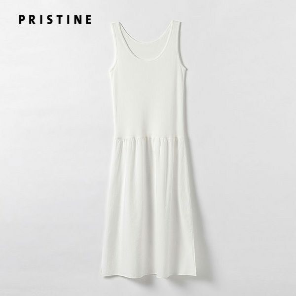 オーガニックコットン 切替アンダードレス