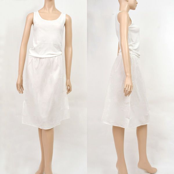 オーガニックコットン 切替アンダードレス