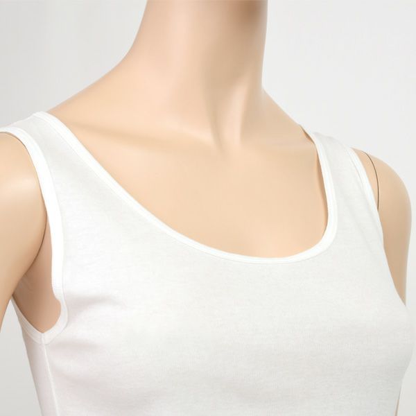 オーガニックコットン 切替アンダードレス