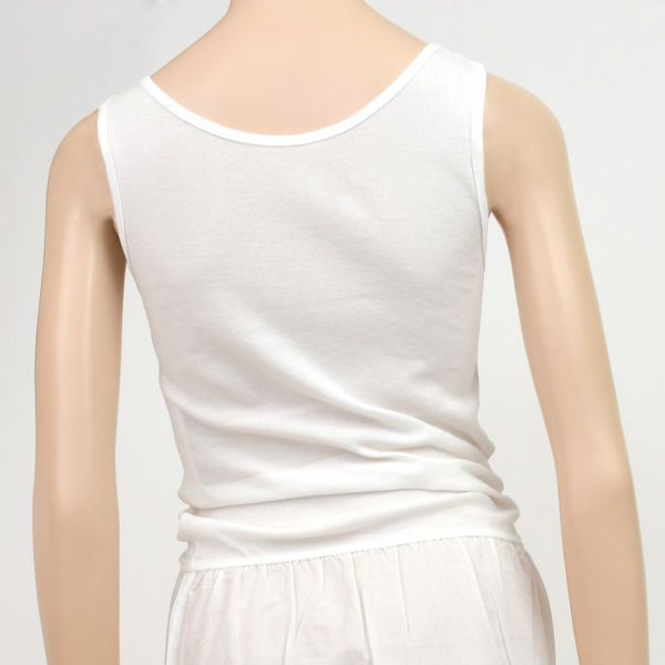 オーガニックコットン 切替アンダードレス