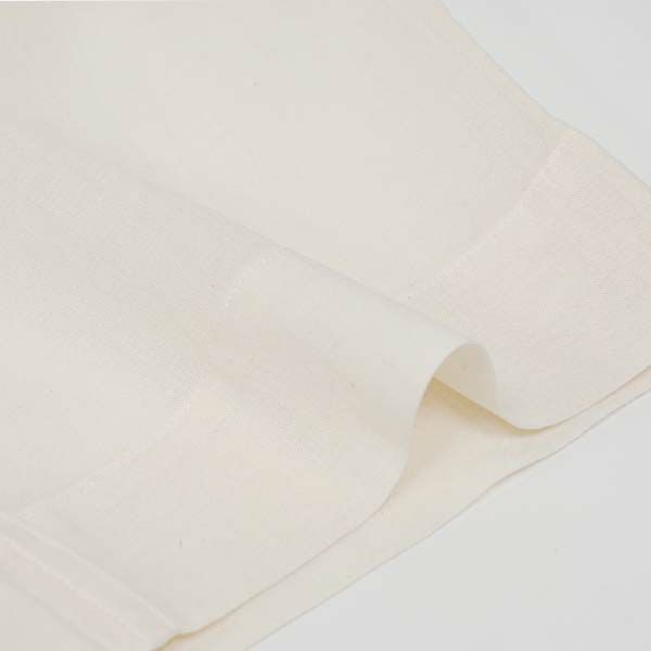 オーガニックコットン ガーゼギャザーパジャマ(長袖) ナチュラル M