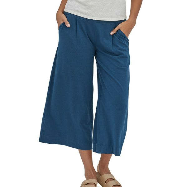 オーガニックコットン ウィメンズ・カマラ・クロップド・パンツ