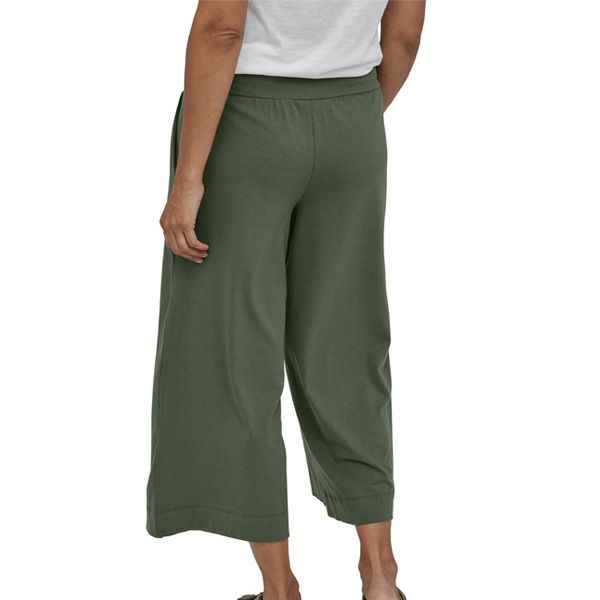 オーガニックコットン ウィメンズ・カマラ・クロップド・パンツ