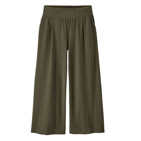 オーガニックコットン ウィメンズ・カマラ・クロップド・パンツ