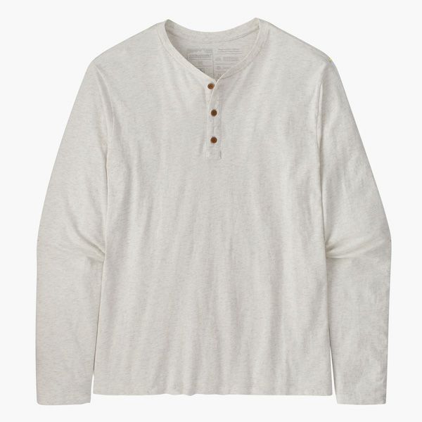 オーガニックコットン メンズ・リジェネラティブ・サーティファイド・ライトウェイト・ヘンリー