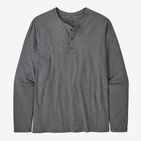 オーガニックコットン メンズ・リジェネラティブ・サーティファイド・ライトウェイト・ヘンリー