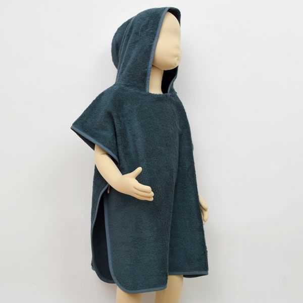 オーガニックコットン ベビー＆キッズ フーデッドタオル