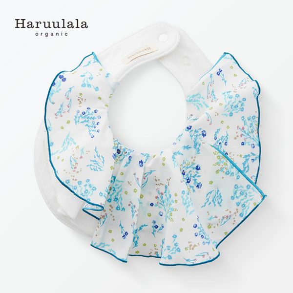 オーガニックコットン ティアードフリルスタイ ヒカリエ