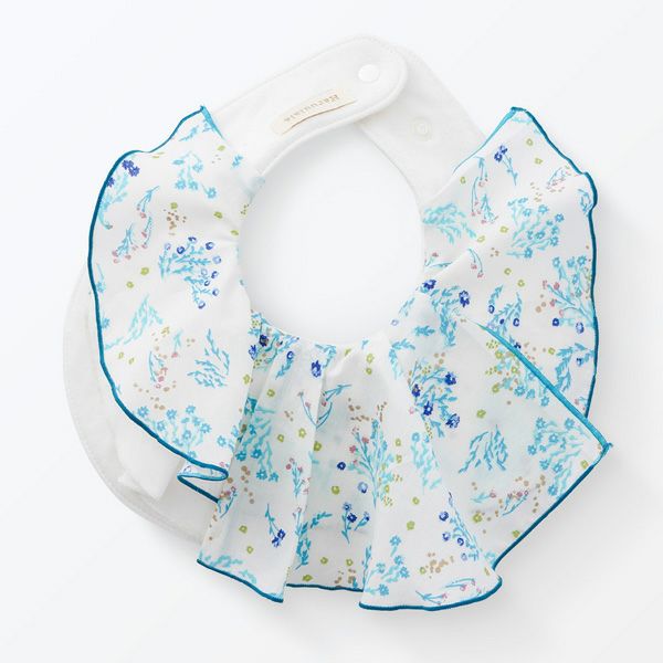 オーガニックコットン ティアードフリルスタイ ヒカリエ