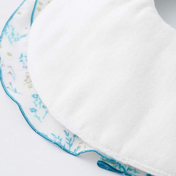 オーガニックコットン ティアードフリルスタイ ヒカリエ