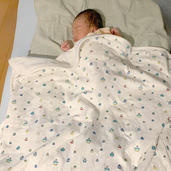 オーガニックコットン ブランケット 自由飛行