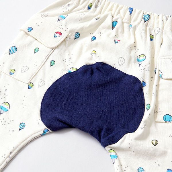 オーガニックコットン ベビーファーストパンツ（ロング） 自由飛行