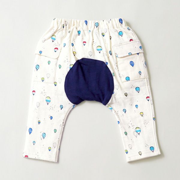 オーガニックコットン ベビーファーストパンツ（ロング） 自由飛行