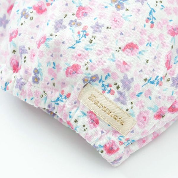 オーガニックコットン ベビーフリルパンツ（ショート） 妖精と花たち